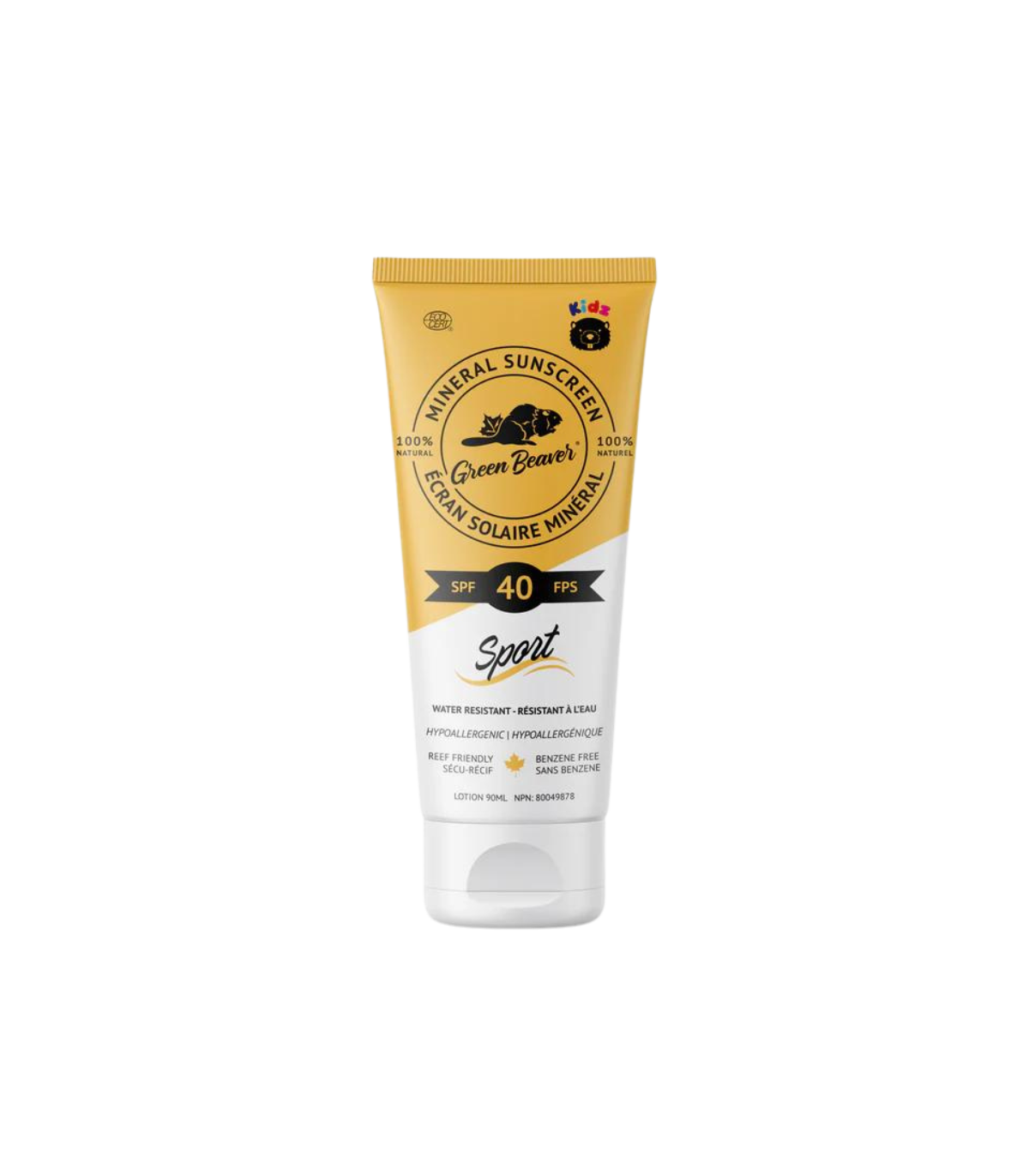 Green Beaver Co. 그린 비버 SPF40 키드 로션 90ml | 매일 업데이트되는 특가 상품 | VITASHOP