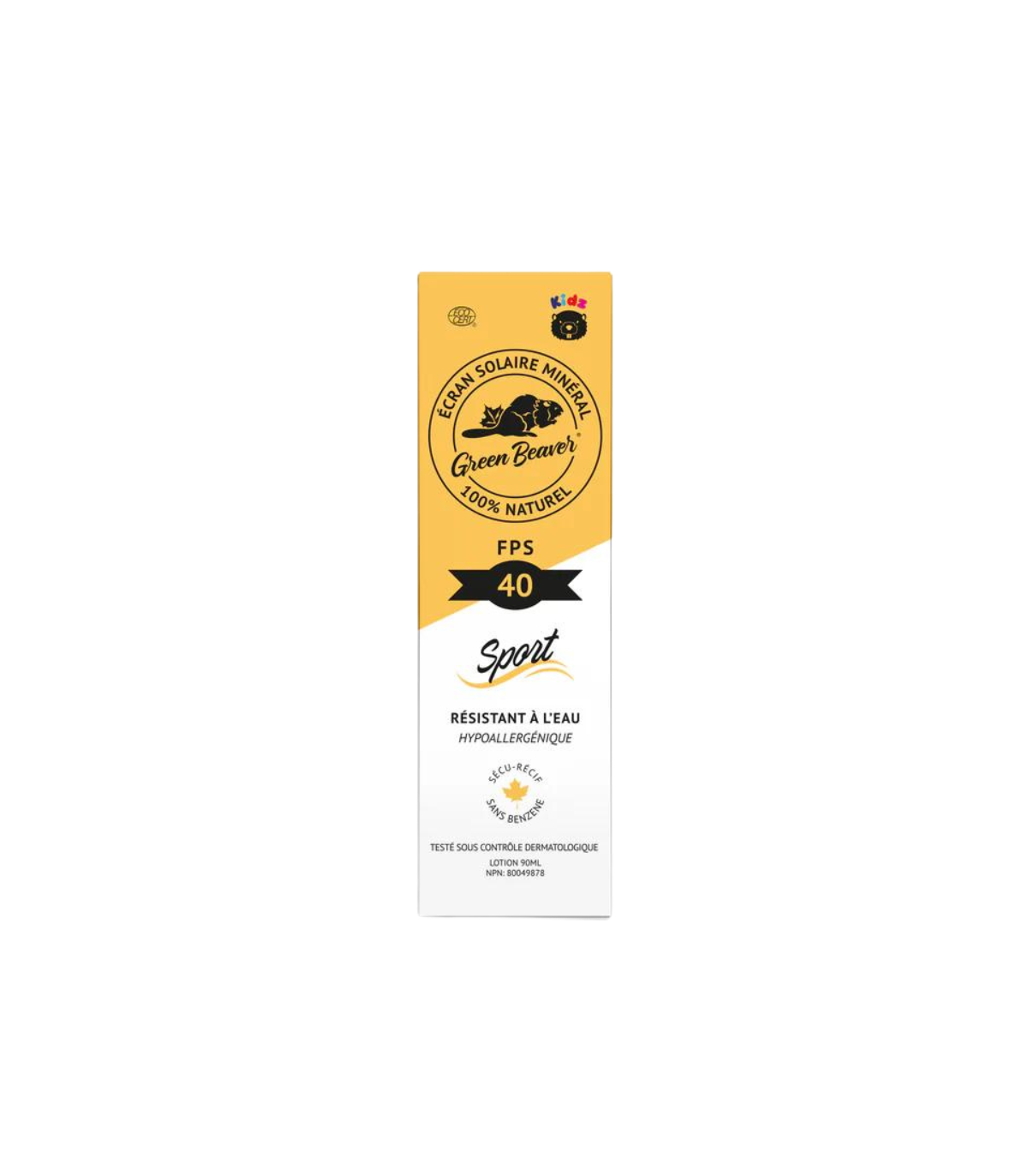 Green Beaver Co. SPF40 Kid lotion 90 ml