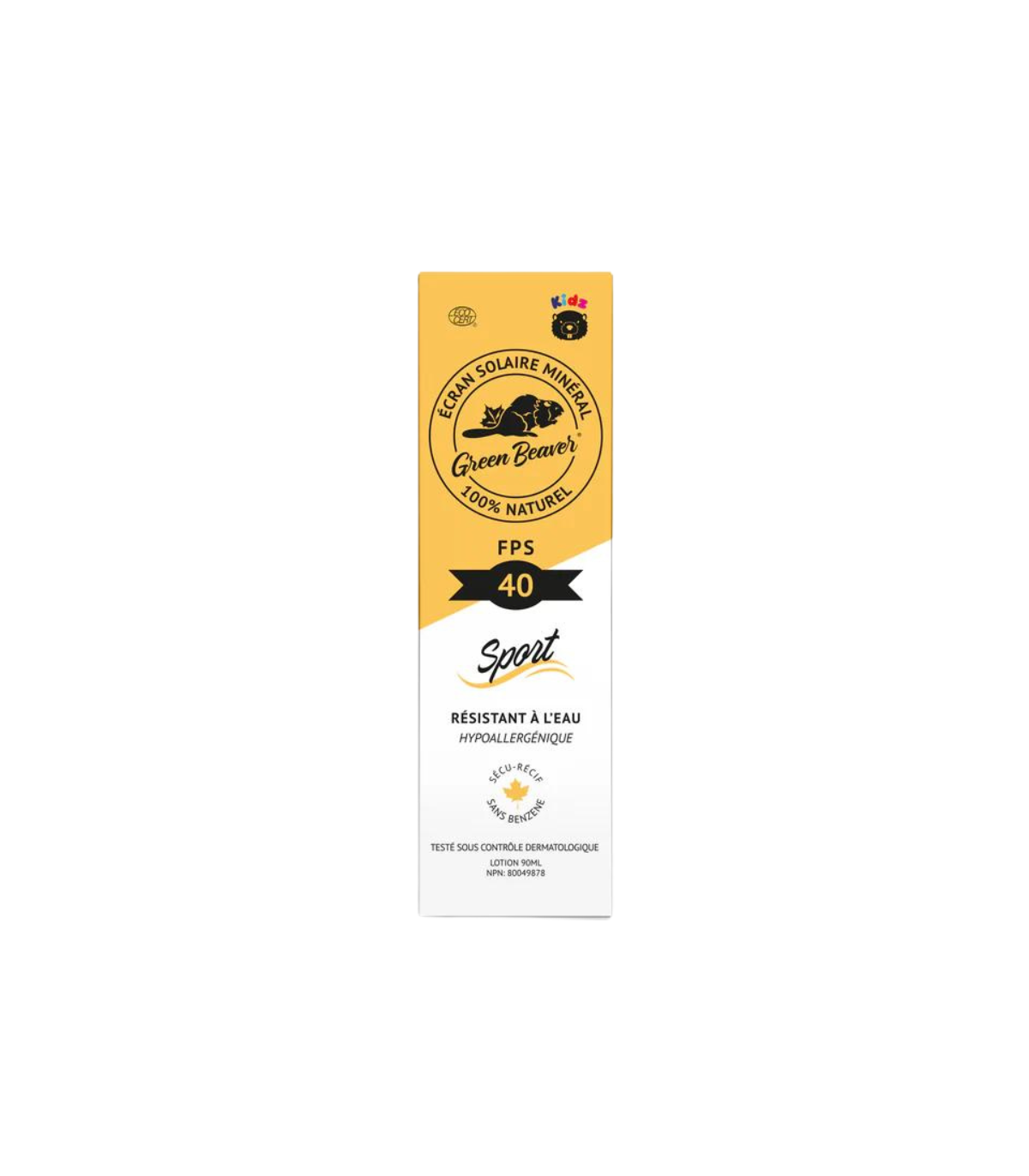 Green Beaver Co. SPF40 Kid lotion 90 ml
