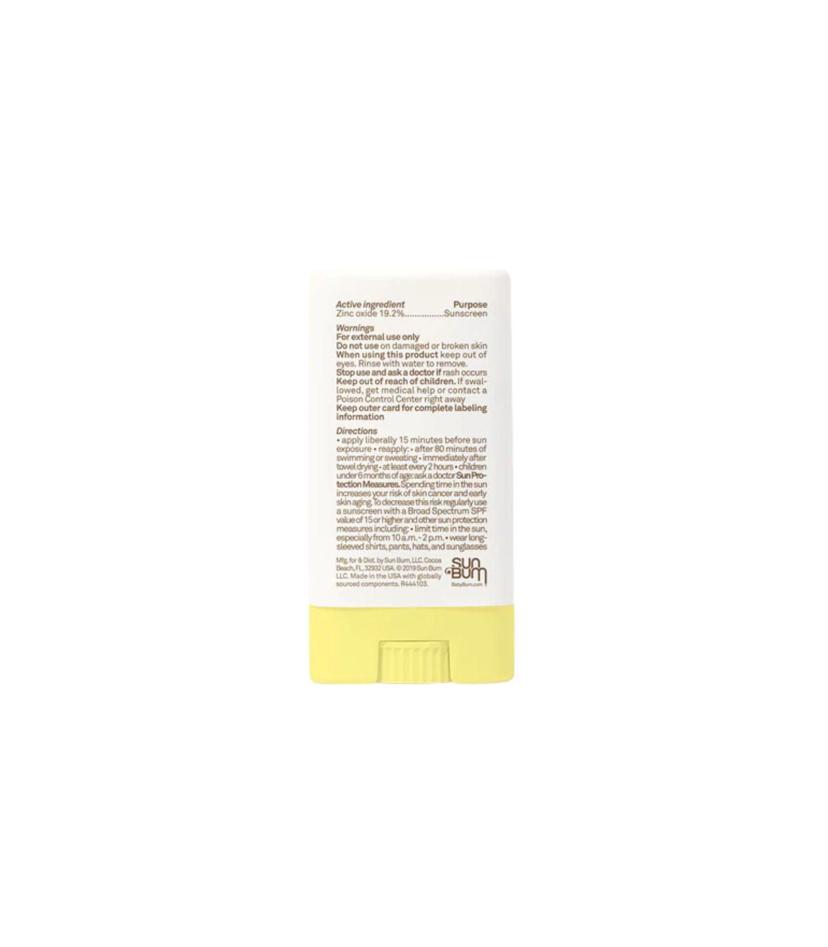 Sun Bum 아기 Bum SPF 50 Sunscreen FaceStick