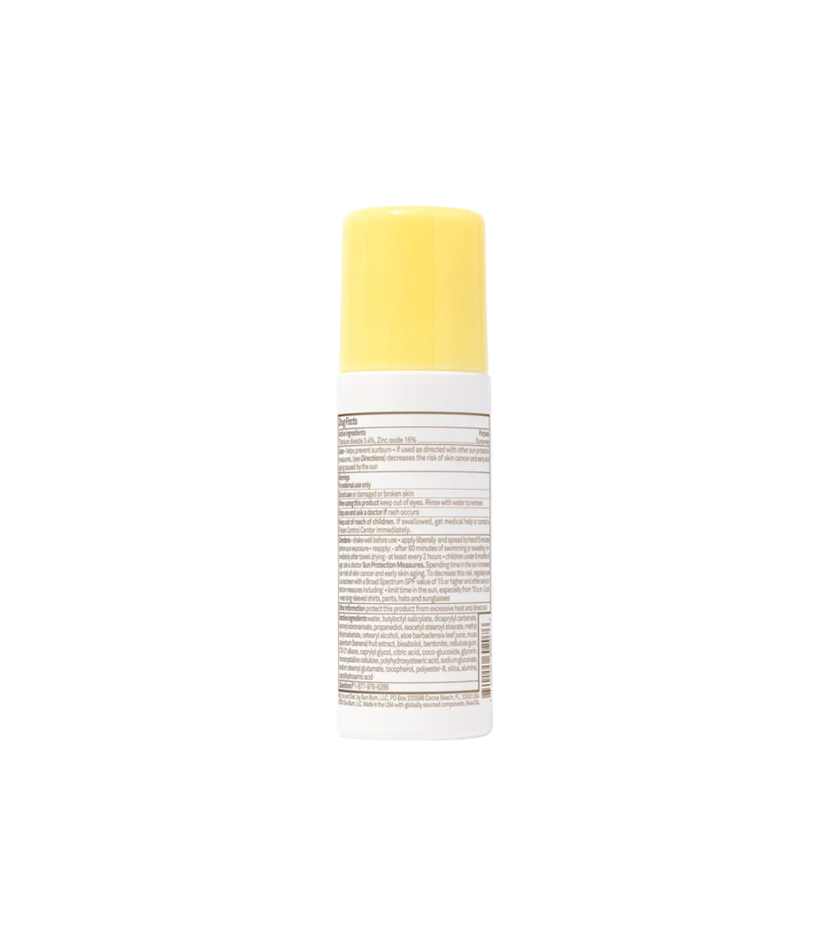 Sun Bum Infant Bum SPF 50 romon Sun Screen 88 mL