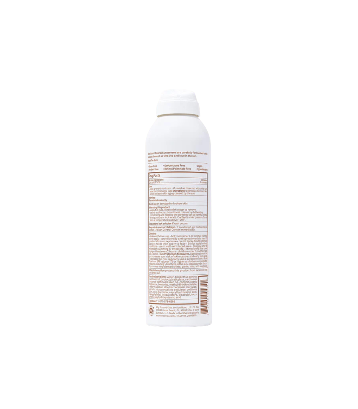 Sun Bum 矿物防晒喷雾 SPF 30 170 克