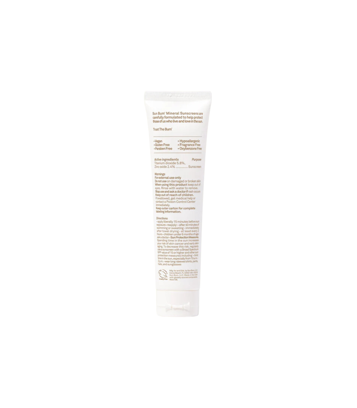 Sun Bum Mineral SPF 30 Tinted Face Lotion 50 mL