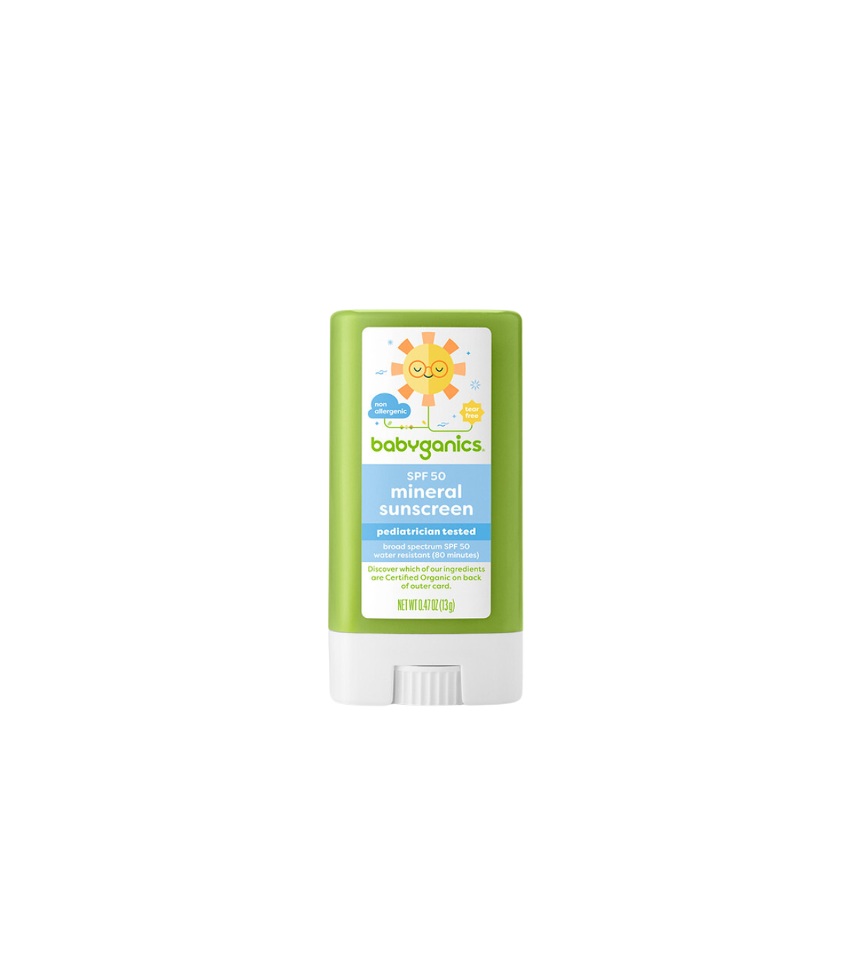 Babyganics Sunscreen Stick SPF 50+ 13g