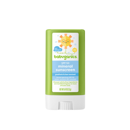 Babyganics 선 스크린 지팡이 SPF 50+ 13g