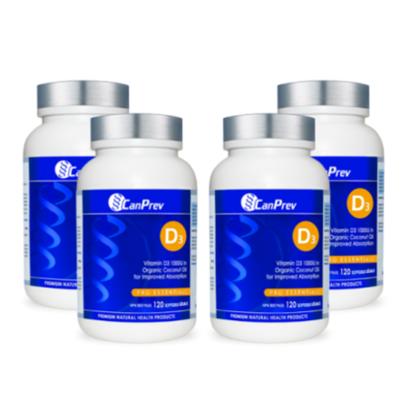 CanPrev D3 - Organic Coconut Oil 120 softgels | Unbeatable Prices, Daily Deals | VITASHOP