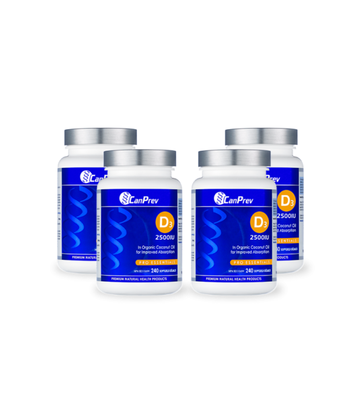 CanPrev D3 2500IU - MCT Base 240 softgels | 每天不同折扣, 全网最低价格 | 种类齐全的保健品店铺 VITASHOP, 只有你想不到, 没有你买不到 !