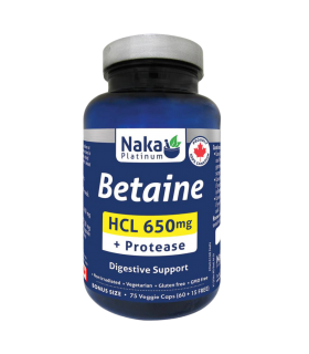 Naka 플래티넘 베타인 HCL 75 vcaps