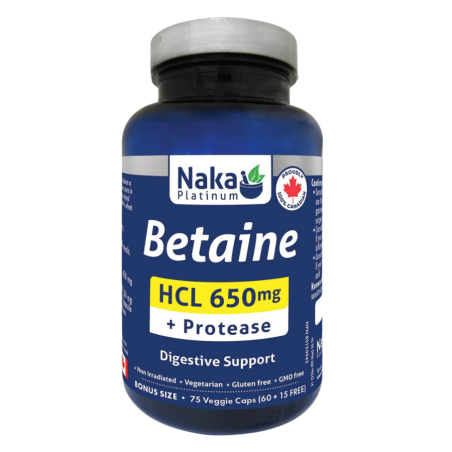 Naka 플래티넘 베타인 HCL 75 vcaps
