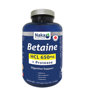 Naka Platinum Betaine HCL 150 vcaps