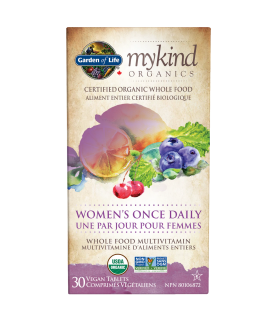 Mykind Organics Multivitamin Women's Once Daily 30 Vegi Tablet | Safest & Easiest Shopping Vitamins Online | VITASHOP