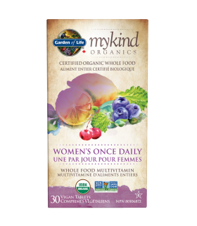 Mykind Organics Multivitamin Women's Once Daily 30 Vegi Tablet | Safest & Easiest Shopping Vitamins Online | VITASHOP