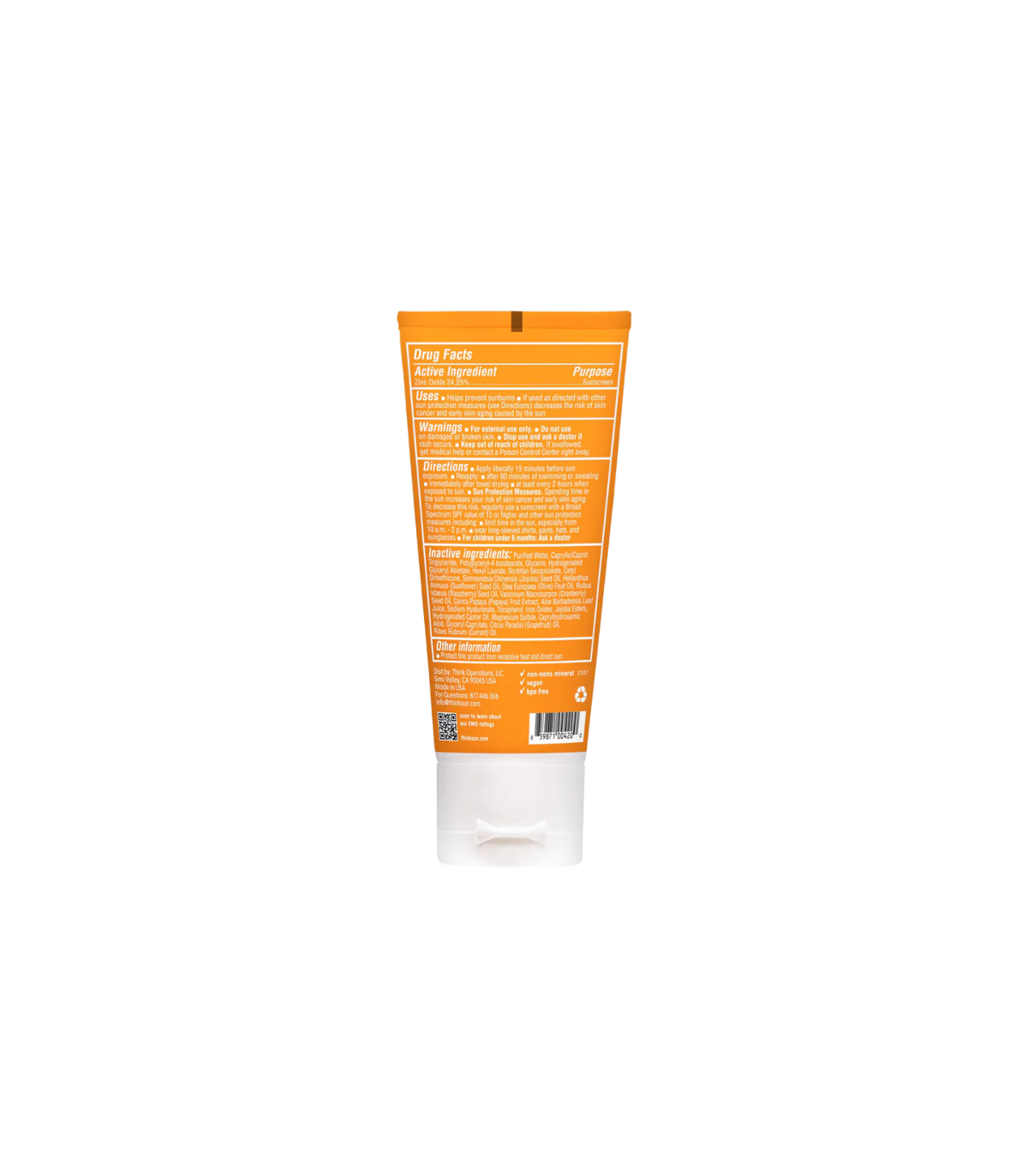 我想Sun 天然锡化SPF 30 Suncr 59 ml
