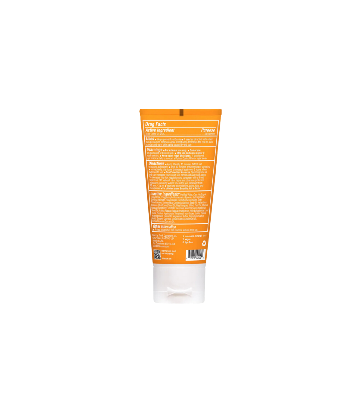 我想Sun 天然锡化SPF 30 Suncr 59 ml