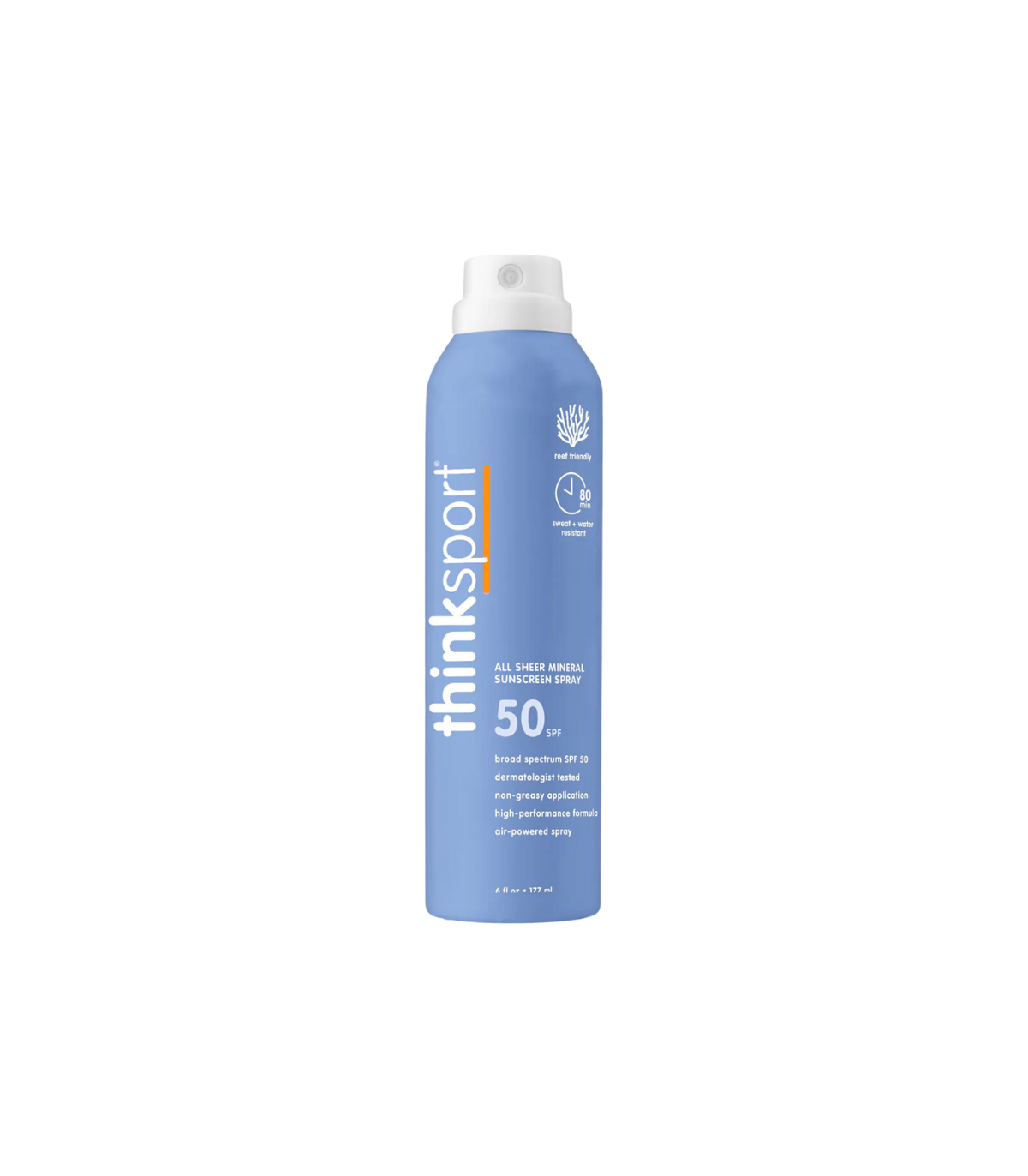 Réfléchis Sun Thinksport All Sheer Mineral Sunscreen Spray 50 177 ml