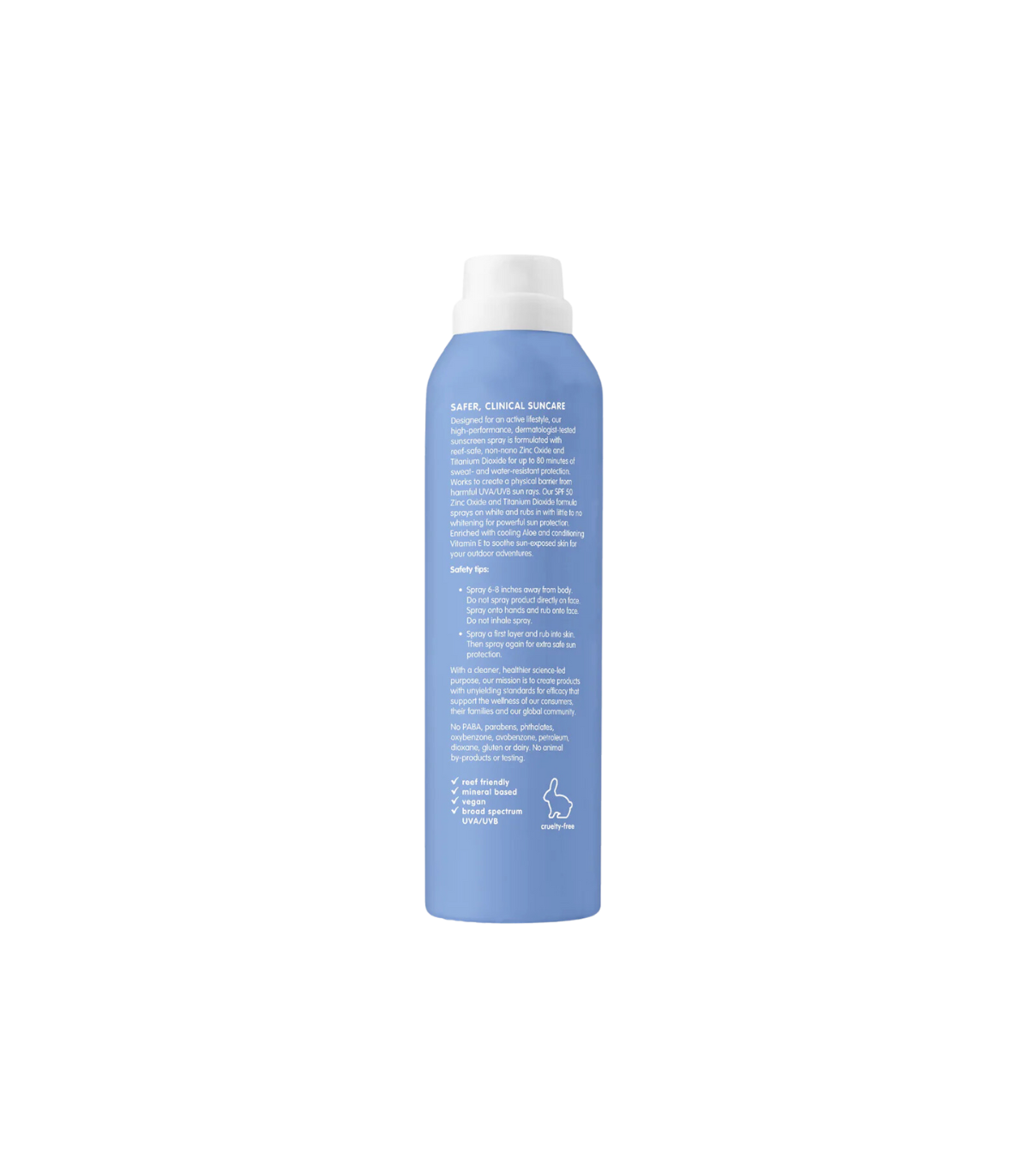 ThinkSun Thinksport All Sheer Mineral Sunscreen Spray SPF 50 177 ml