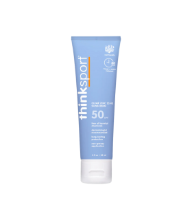 ThinkSun Thinksport SPF 50 Clear Zinc Sunscreen 89 ml
