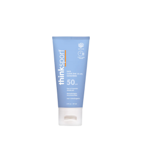 ThinkSun ThinkSport SPF 50 Clear Zinc Face Sunscreen 59 ml
