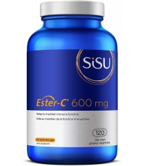 SISU Ester-C 600 mg, 120 Vegetable Caps | Unbeatable Prices, Daily Deals | VITASHOP