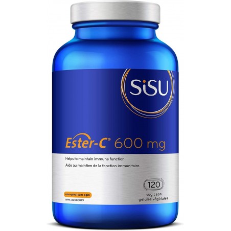 Ester-C 600 mg, 120 Vegetable Caps | Safest & Easiest Shopping Vitamins Online | VITASHOP