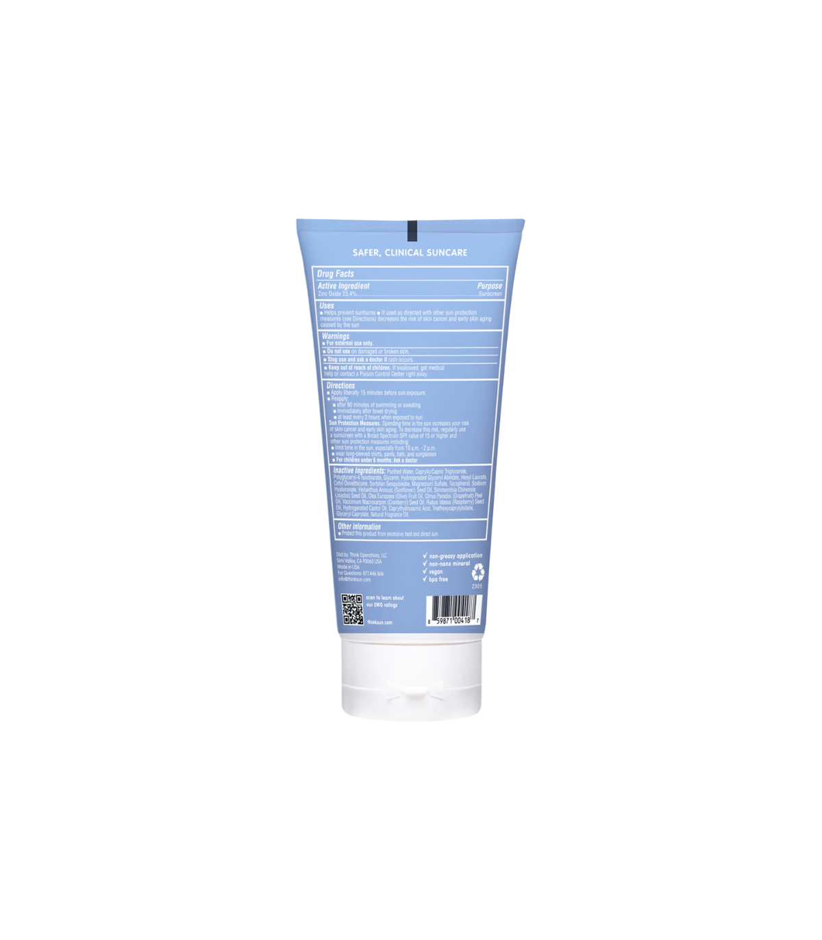 思想 SPF 50 + 177 ml - Family Size