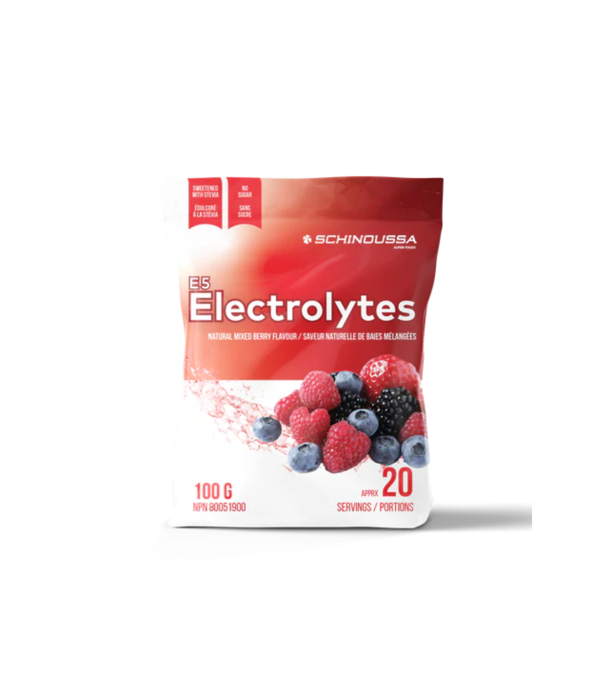 Schubiyssa Super Foods Électrolyte Béries mélangées 100 g