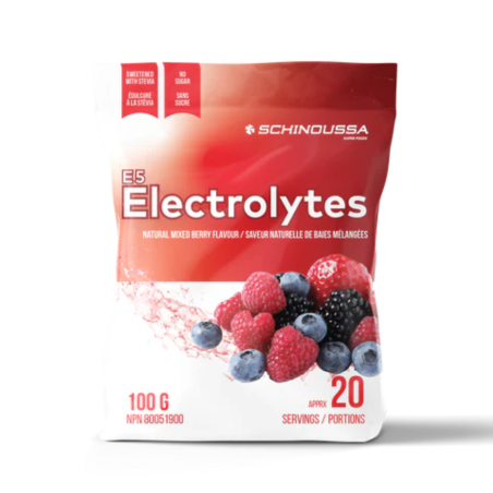 Schubiyssa Super Foods Électrolyte Béries mélangées 100 g