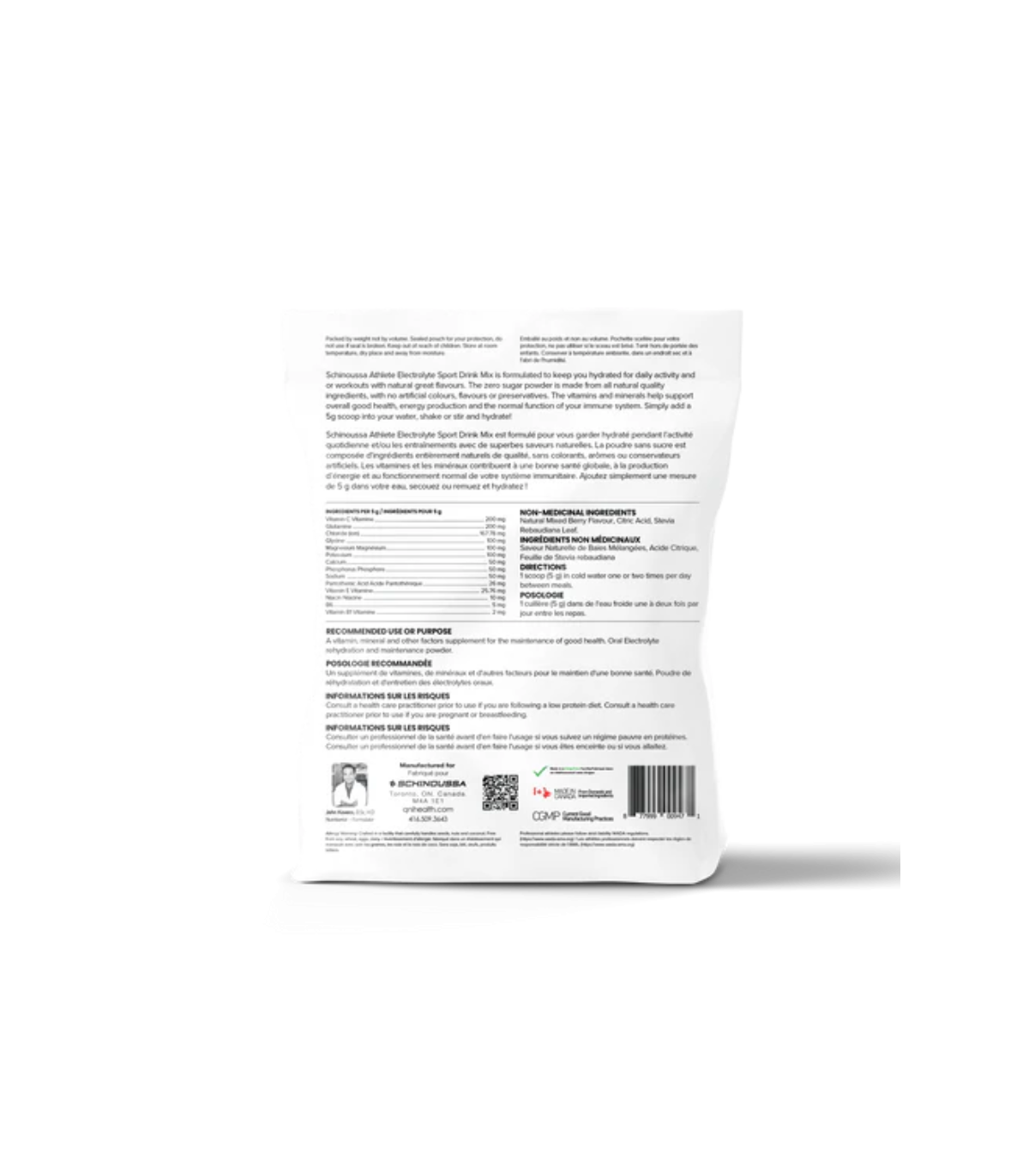 Schubiyssa Super Foods Électrolyte Béries mélangées 100 g