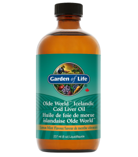 RAW Cod Liver Oil, Lemon Mint 237 ml | Safest & Easiest Shopping Vitamins Online | VITASHOP