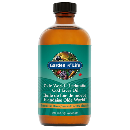 Garden of Life RAW Cod Liver Oil, Lemon Mint 237 ml | 每天不同折扣, 全网最低价格 | 种类齐全的保健品店铺 VITASHOP, 只有你想不到, 没有你买不到 !