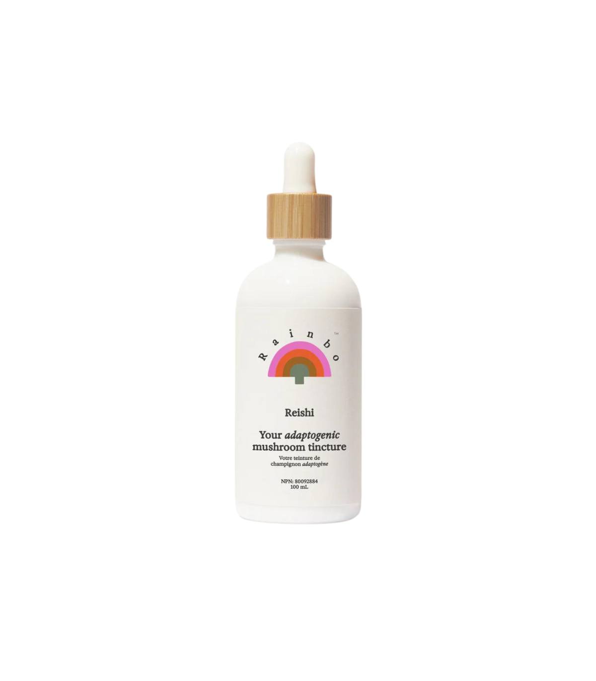 RAINBO Tincture de champignon Adaptogène Reishi 100 mL