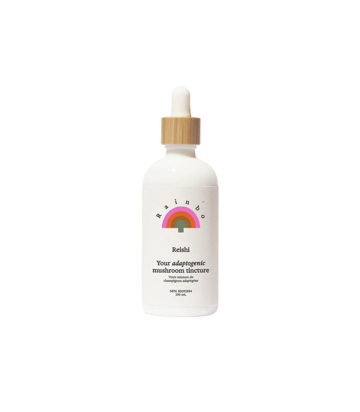 RAINBO 소개 Reishi Adaptogenic 버섯 열 100 mL