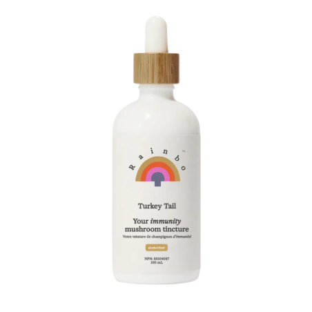 RAINBO 소개 터키 꼬리 Immunity 버섯 Tincture *alcohol 자유로운 * 100개 mL
