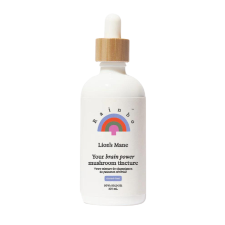 RAINBO Lion's Mane Brain Power Mushroom Tincture * sans alcool* 100 mL
