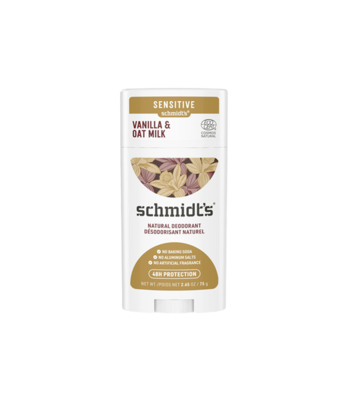 Schmidt's Naturals Vanilla & Oat Milk Deodorant Stick 75 g