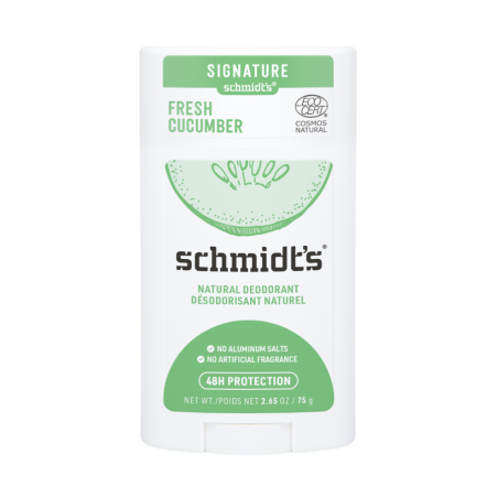Schmidt's Naturals 신선한 오이 데오도란트 스틱 75g
