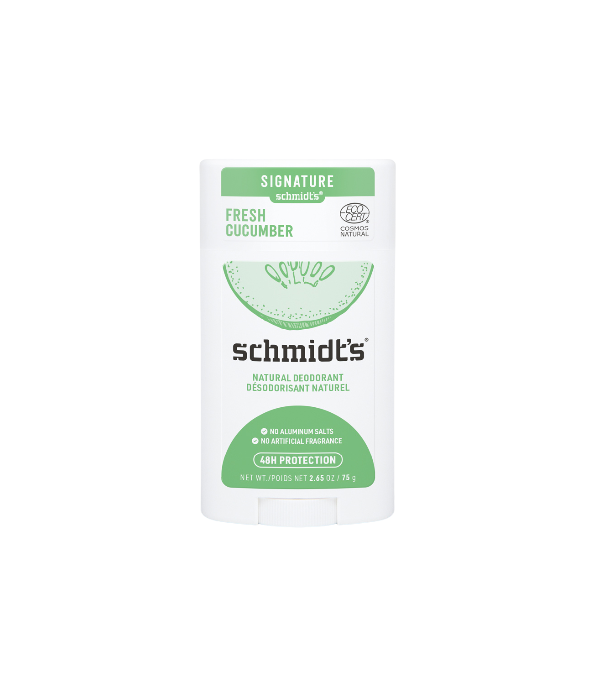Schmidt's Naturals 新鲜黄瓜止汗棒 75 克