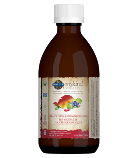 Garden of Life Mykind Organics Plant Iron & Organic Herbs 240 mL | Unbeatable Prices, Daily Deals | VITASHOP