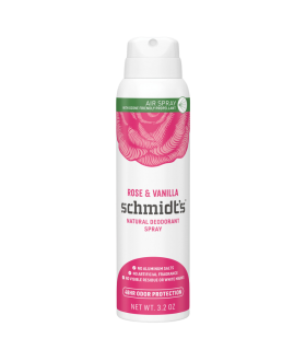 Schmidt's Naturals 로즈 & 바닐라 탈취제 살포 91 g
