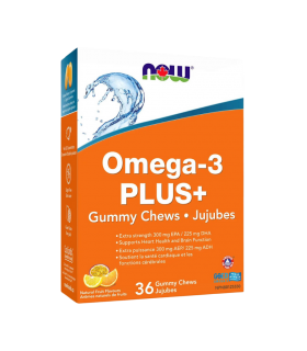 Maintenant Aliments OMEGA-3 Plus+ 36 Gommes