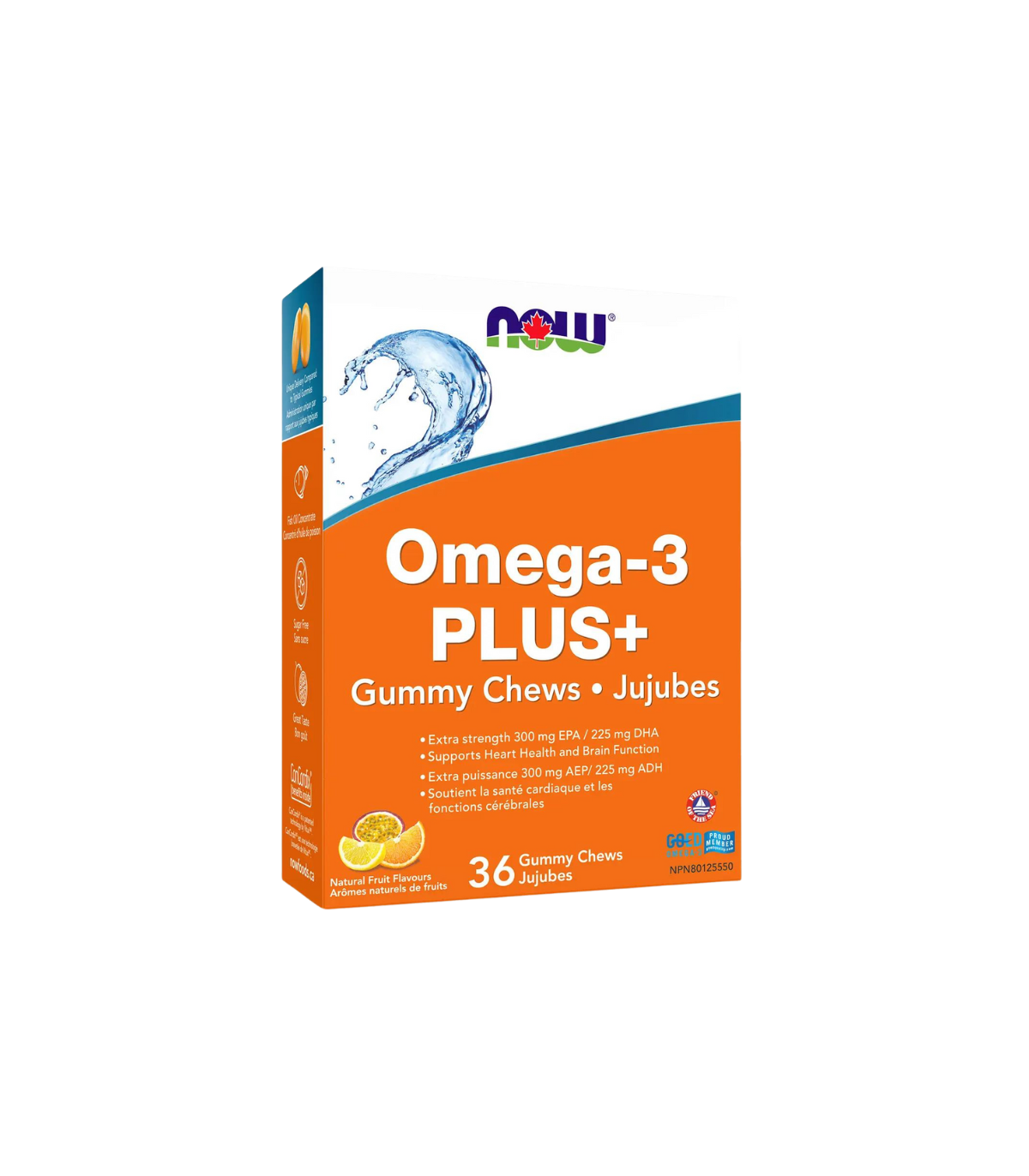 Now Foods OMEGA-3 Plus+ 36 Gummy Chews