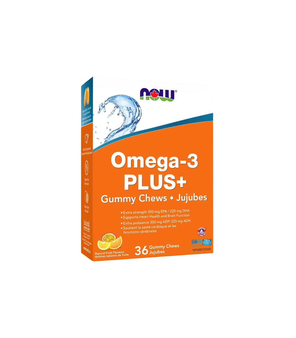 Now Foods OMEGA-3 Plus+ 36 Gummy Chews