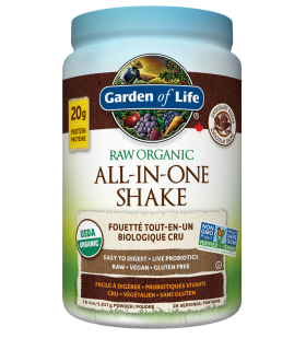 Garden of Life RAW Organic ALL-IN-ONE SHAKE, Chocolate 1017 g | Unbeatable Prices, Daily Deals | VITASHOP