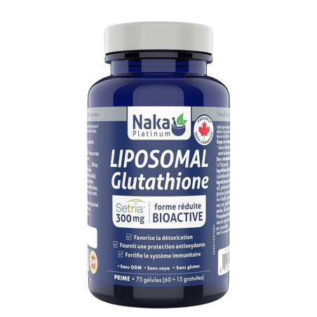 Naka 플래티늄 리포좀 세트리아 글루타티온 300 mg 75 소프트젤