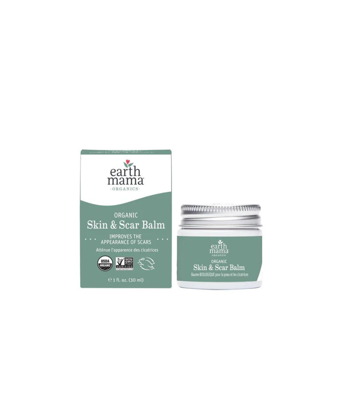 지구 Mama 유기 피부 & 흉터 발기 30 ml