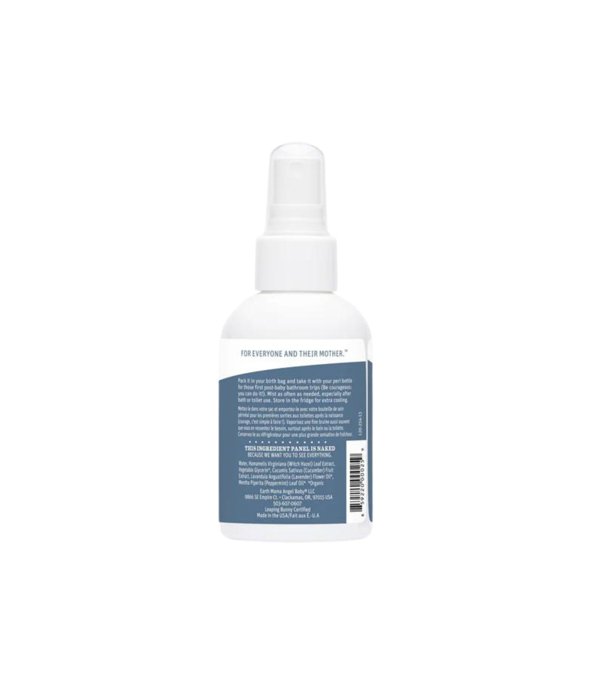 지구 Mama 유기 초본 Perineal 살포 120 ml