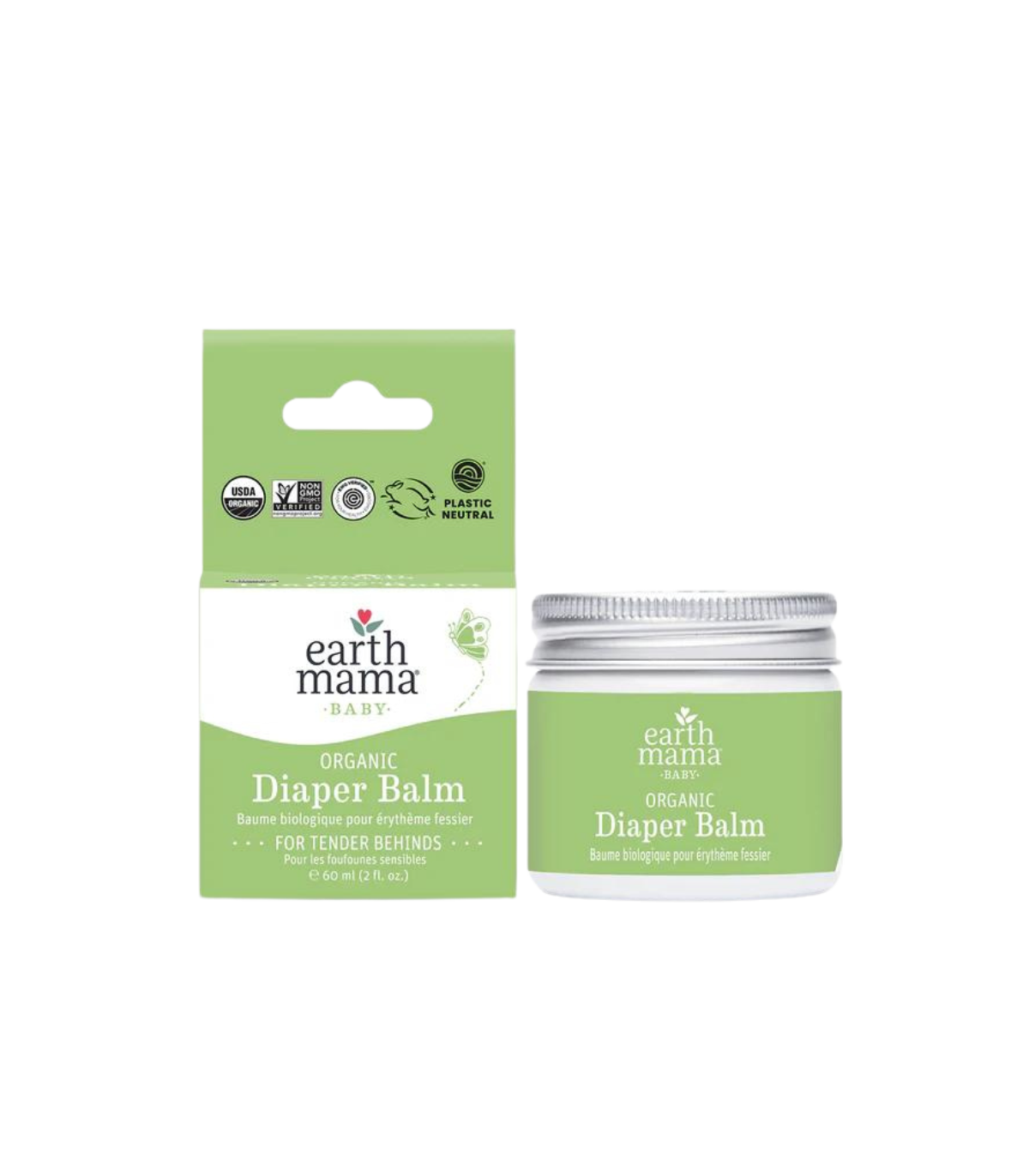 Earth Mama Organics Organic Diaper Balm 60 ml