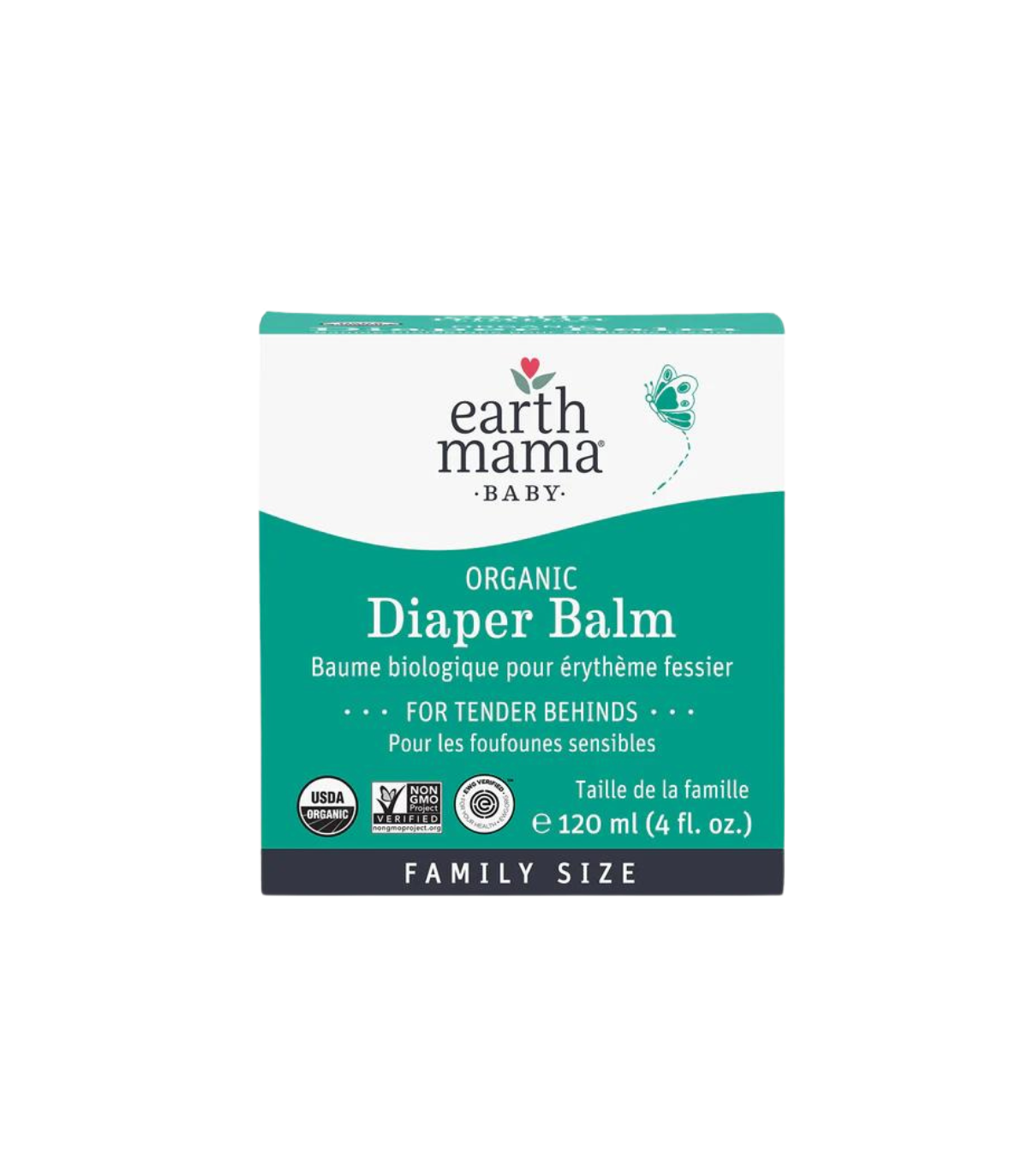 Earth Mama Organics 오가닉 기저귀 밤 120 ml