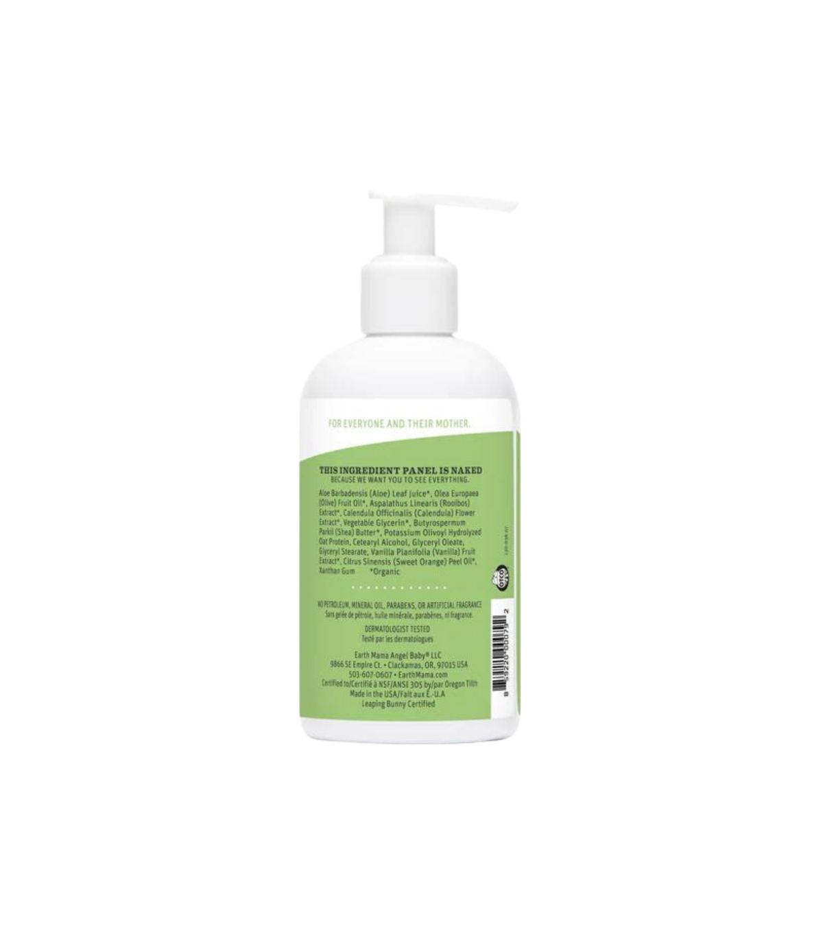 Earth Mama Organics 스위트 오렌지 베이비 로션 240 ml