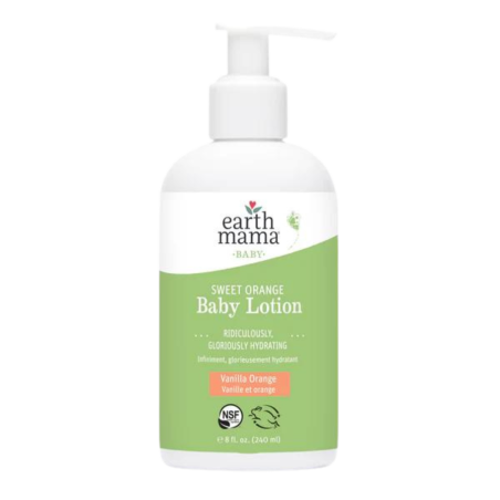 Earth Mama Organics 스위트 오렌지 베이비 로션 240 ml